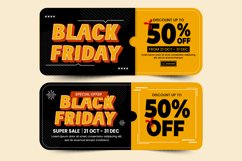 Black Friday Voucher Design Template V3 Product Image 2