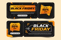 Black Friday Voucher Design Template V3 Product Image 5