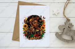 Black Girl Magic African American PNG Design for Women Product Image 3