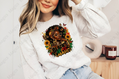 Black Girl Magic African American PNG Design for Women Product Image 4