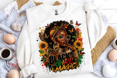 Black Girl Magic African American PNG Design for Women Product Image 5