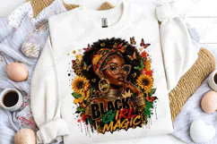 Black Girl Magic African American PNG Design for Women Product Image 5
