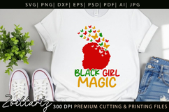 Black Girl Magic SVG PNG EPS DXF Juneteenth SVG Freedom Day Product Image 7
