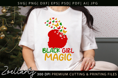 Black Girl Magic SVG PNG EPS DXF Juneteenth SVG Freedom Day Product Image 3