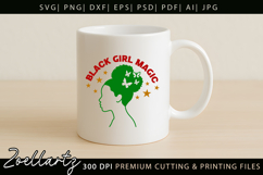 Black Girl Magic SVG PNG EPS DXF Juneteenth SVG Freedom Day Product Image 5
