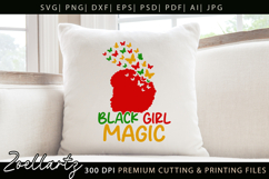 Black Girl Magic SVG PNG EPS DXF Juneteenth SVG Freedom Day Product Image 4