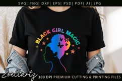 Black Girl Magic SVG PNG EPS DXF Juneteenth SVG Freedom Day Product Image 9