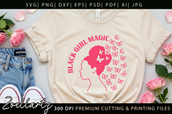 Black Girl Magic SVG PNG EPS DXF Juneteenth SVG Freedom Day Product Image 3