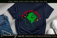 Black Girl Magic SVG PNG EPS DXF Juneteenth SVG Freedom Day Product Image 8