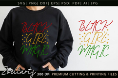 Black Girl Magic SVG PNG EPS DXF Juneteenth SVG Freedom Day Product Image 2