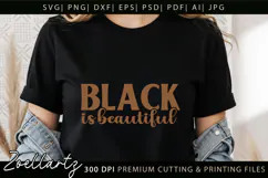 Black Woman SVG Black History Month SVG Black Girl Magic SVG Product Image 2