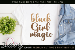 Black Girl Magic SVG PNG EPS DXF Juneteenth SVG Freedom Day Product Image 3