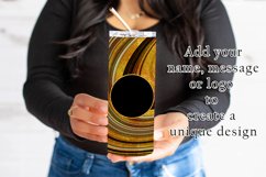 Golden Glitter Swirls 20oz Tumbler Add Your Own Design Product Image 2