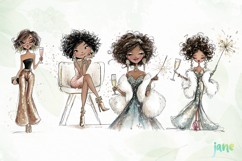 Black &amp; Gold New Year Celebration Product Image 1