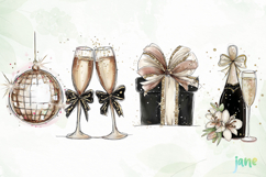 Black &amp; Gold New Year Celebration Product Image 1