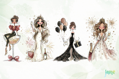 Black &amp; Gold New Year Celebration Product Image 1