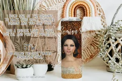 Bohemian Woman with Black Hair 3D Poser .PNG Graphics Product Image 4