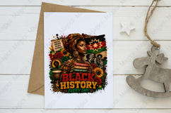 Black History Every Day Afrocentric PNG for Juneteenth Product Image 3