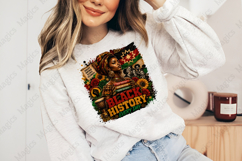 Black History Every Day Afrocentric PNG for Juneteenth Product Image 4