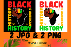 Black History Is American History Png, Black History Month Product Image 1