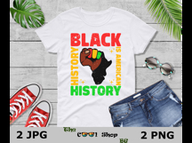 Black History Is American History Png, Black History Month Product Image 3