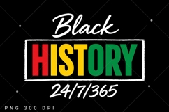Black History PNG, Black History Month PNG, Period 365 Days Product Image 1