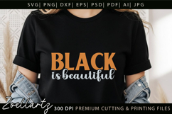 Black Woman SVG Black History Month SVG Black Girl Magic SVG Product Image 3