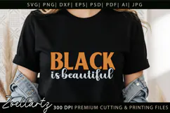 Black Woman SVG Black History Month SVG Black Girl Magic SVG Product Image 3
