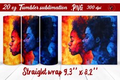 Black History Month | Tumbler Wrap | Tumbler Sublimation Product Image 1