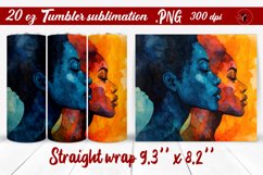 Black History Month | Tumbler Wrap | Tumbler Sublimation Product Image 1