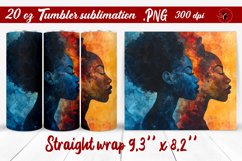 Black History Month | Tumbler Wrap | Tumbler Sublimation Product Image 1