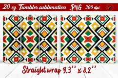 Black History Month | Tumbler Wrap | Tumbler Sublimation Product Image 1