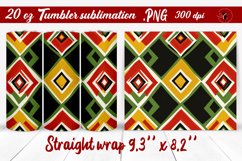 Black History Month | Tumbler Wrap | Tumbler Sublimation Product Image 1