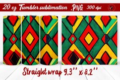 Black History Month | Tumbler Wrap | Tumbler Sublimation Product Image 1