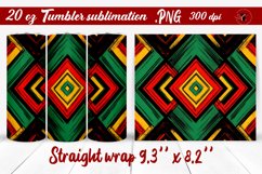 Black History Month | Tumbler Wrap | Tumbler Sublimation Product Image 1
