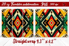 Black History Month | Tumbler Wrap | Tumbler Sublimation Product Image 1