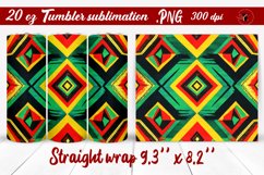 Black History Month | Tumbler Wrap | Tumbler Sublimation Product Image 1