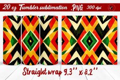 Black History Month | Tumbler Wrap | Tumbler Sublimation Product Image 1