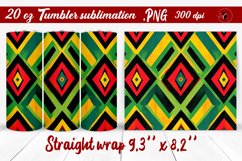 Black History Month | Tumbler Wrap | Tumbler Sublimation Product Image 1
