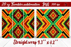 Black History Month | Tumbler Wrap | Tumbler Sublimation Product Image 1