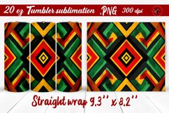 Black History Month | Tumbler Wrap | Tumbler Sublimation Product Image 1