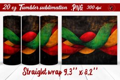 Black History Month | Tumbler Wrap | Tumbler Sublimation Product Image 1