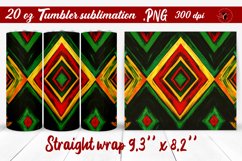 Black History Month | Tumbler Wrap | Tumbler Sublimation Product Image 1