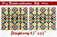 Black History Month | Tumbler Wrap | Tumbler Sublimation Product Image 1