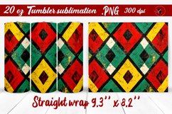 Black History Month | Tumbler Wrap | Tumbler Sublimation Product Image 1