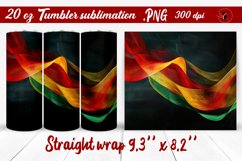 Black History Month | Tumbler Wrap | Tumbler Sublimation Product Image 1