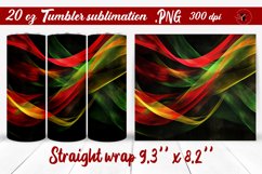 Black History Month | Tumbler Wrap | Tumbler Sublimation Product Image 1