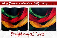 Black History Month | Tumbler Wrap | Tumbler Sublimation Product Image 1
