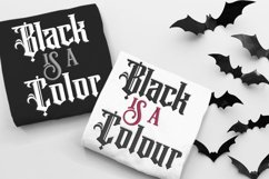 Black is a Color and Black is a Colour embroidery design files