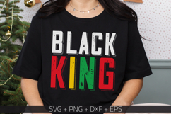 Juneteenth SVG | Black king SVG File | T-shirt Design Product Image 1